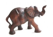 Urn olifant 20 cm bol